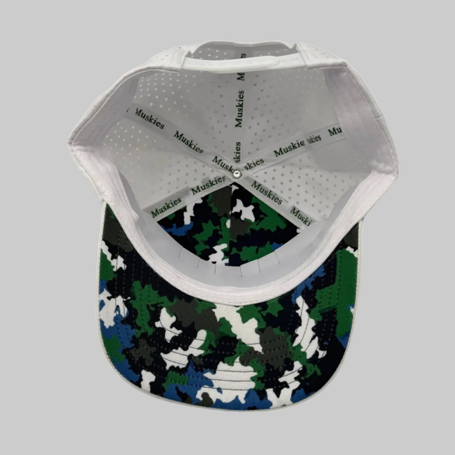 Motor City Muskies Ice White Performance Cap