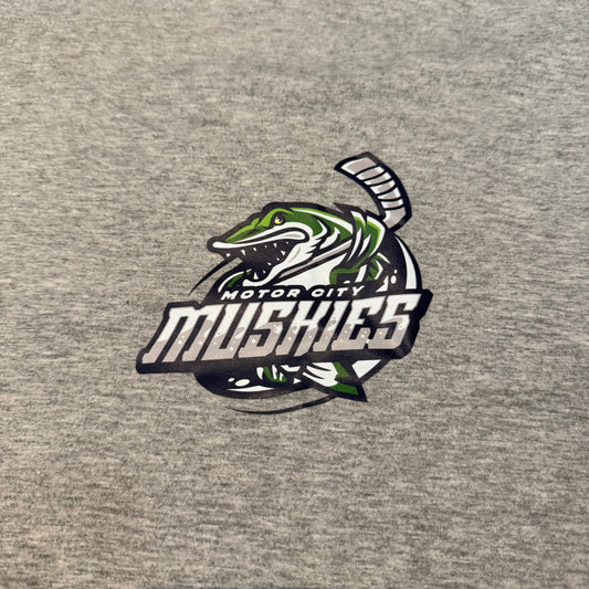 Motor City Muskies Gray T-Shirt