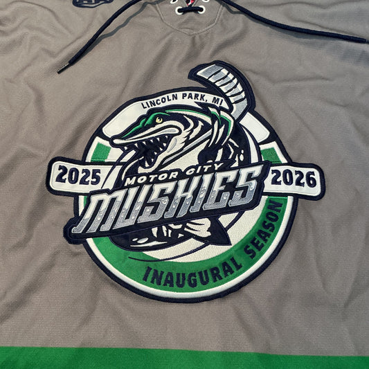 Motor City Muskies Game Worn #91 Casley Jersey