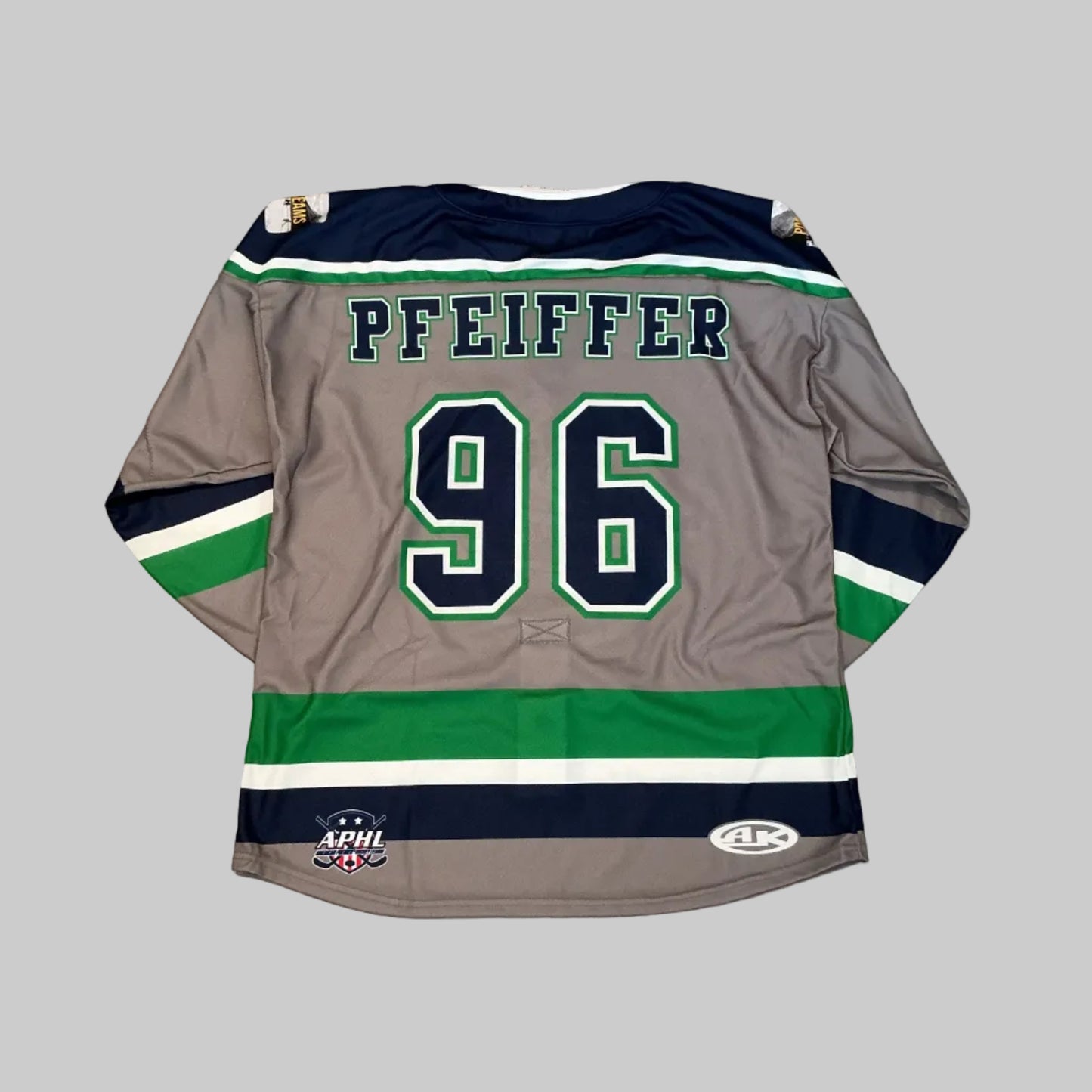Motor City Muskies Game Used #96 Pfeiffer Jersey
