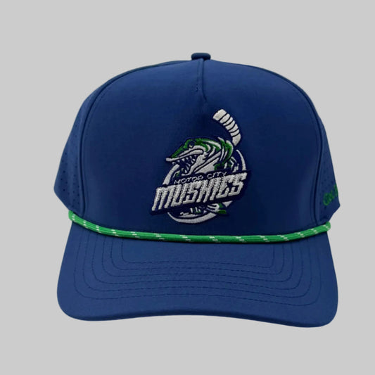 Motor City Muskies Navy Elite Rope Hat