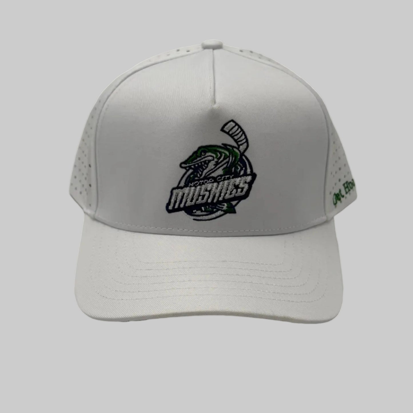 Motor City Muskies Ice White Performance Cap