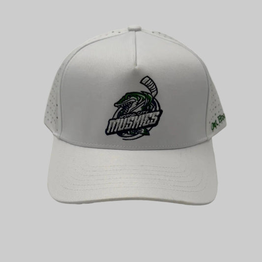 Motor City Muskies Ice White Performance Cap