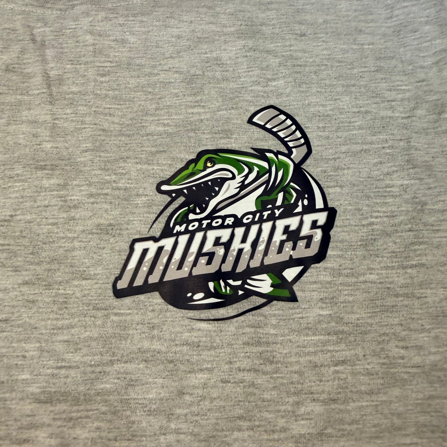 Motor City Muskies Gray Long-Sleeve