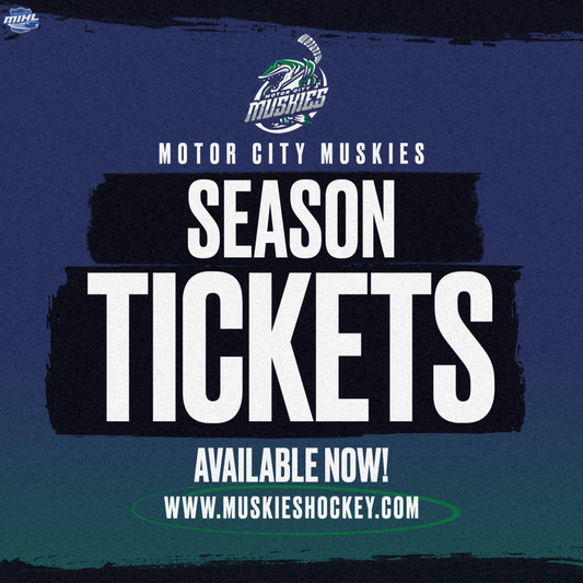 2026 Motor City Muskies Season Tickets
