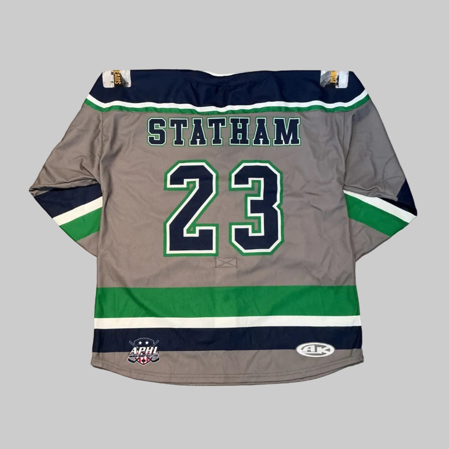 Motor City Muskies Game Used #23 Statham Jersey