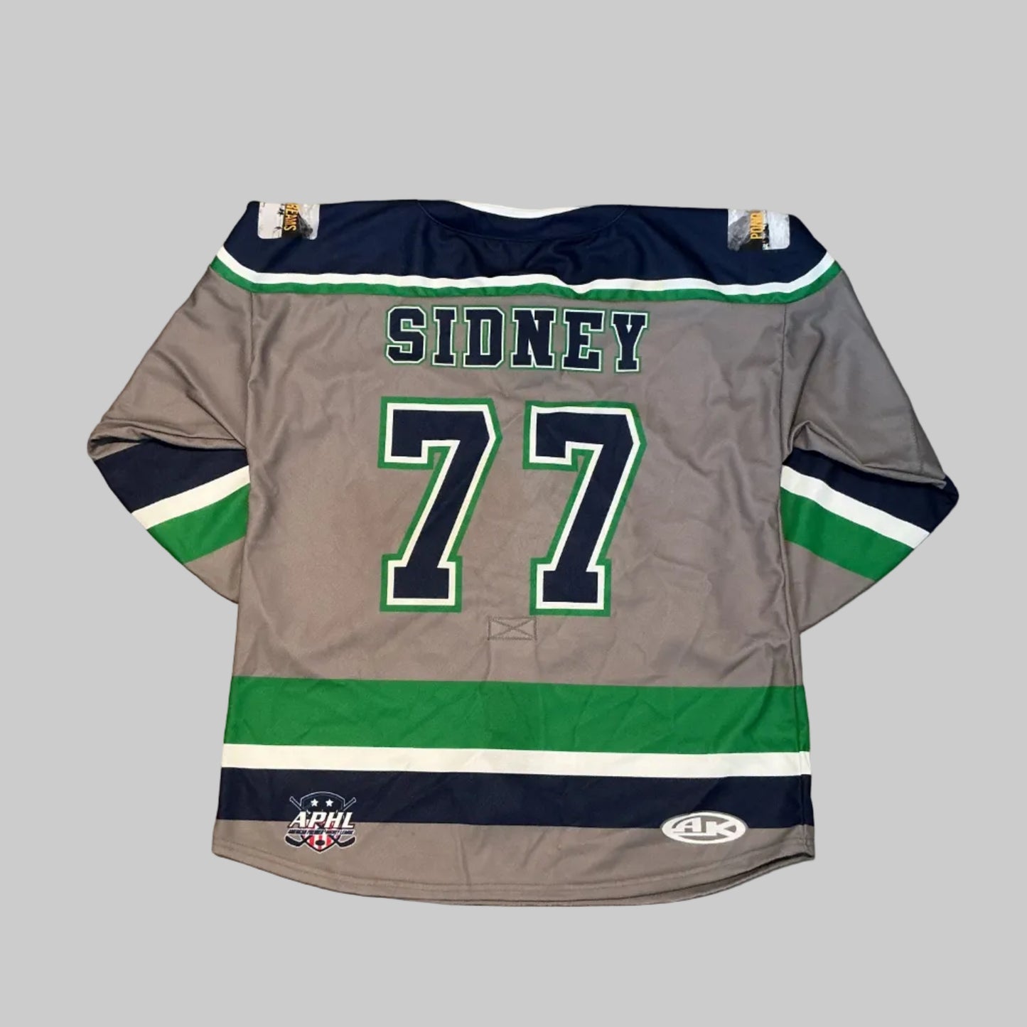 Motor City Muskies Game Used #77 Sidney Jersey