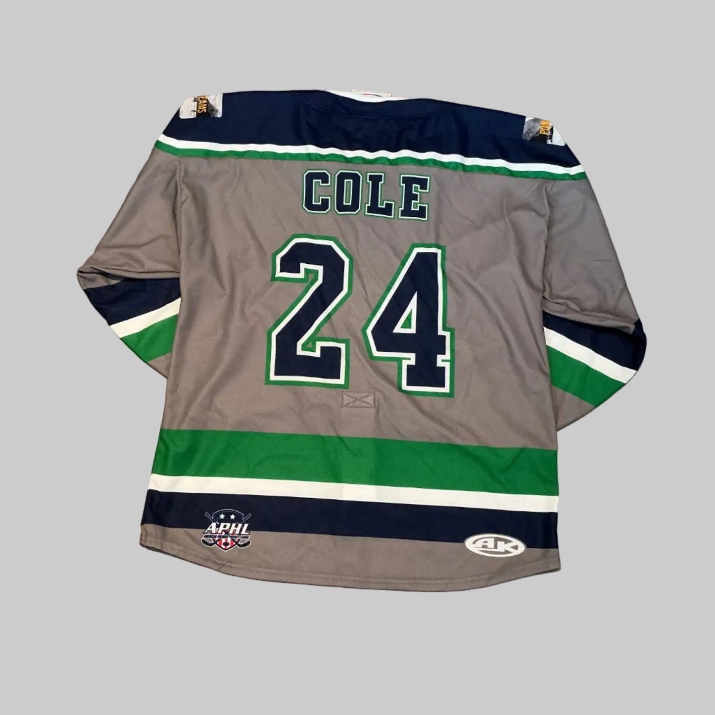 Motor City Muskies Game Used #24 Cole Jersey