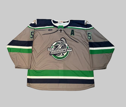 Motor City Muskies Player Issued #55 Eshleman Jersey