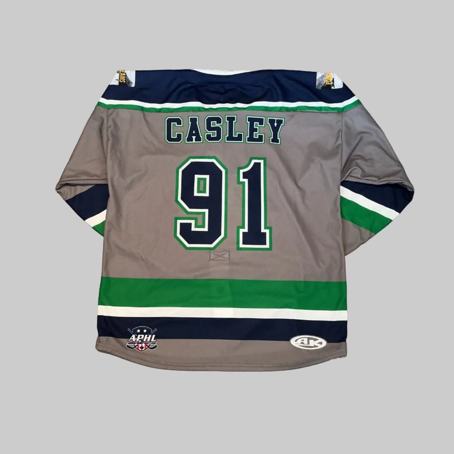Motor City Muskies Game Worn #91 Casley Jersey