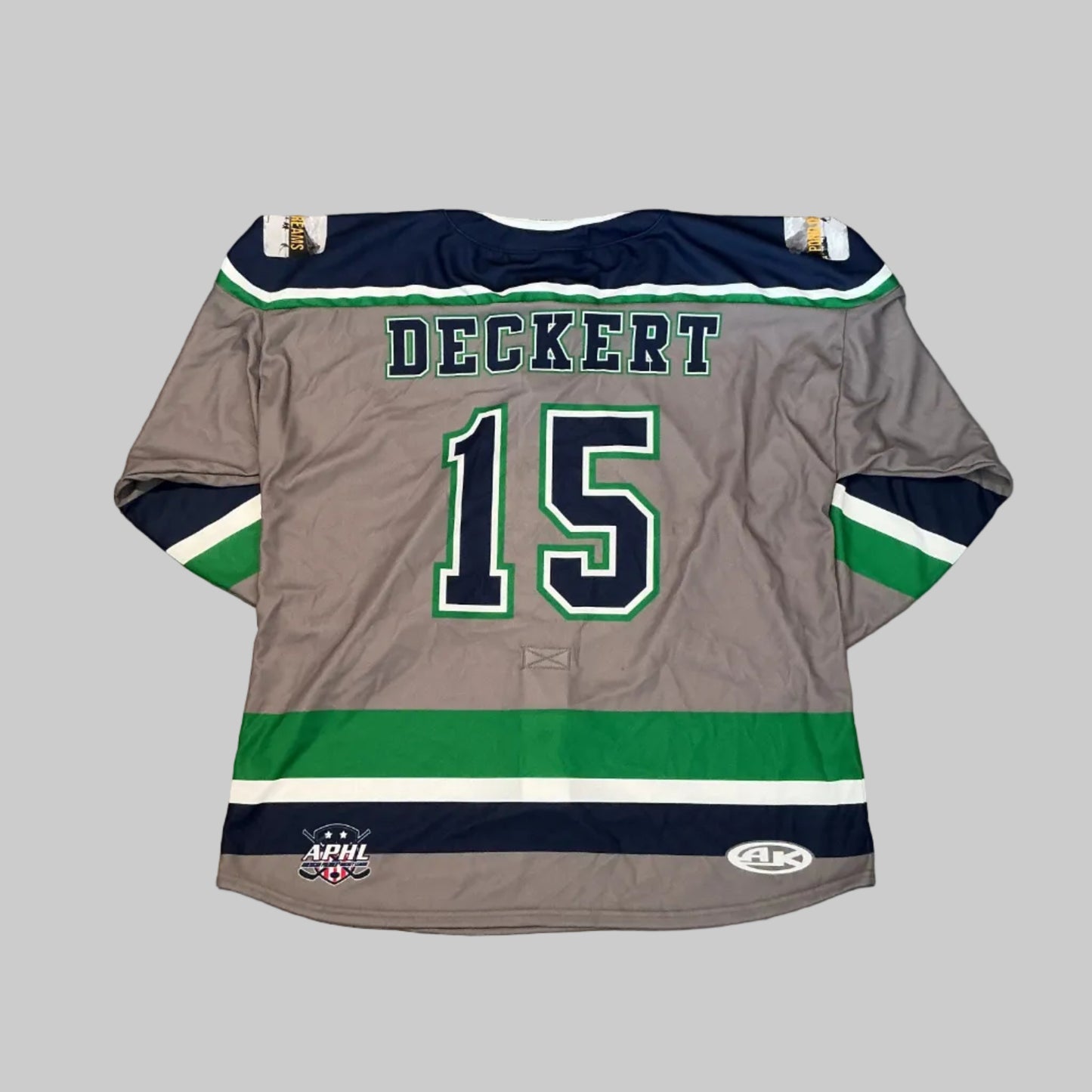 Motor City Muskies Player Issued #15 Deckert Jersey