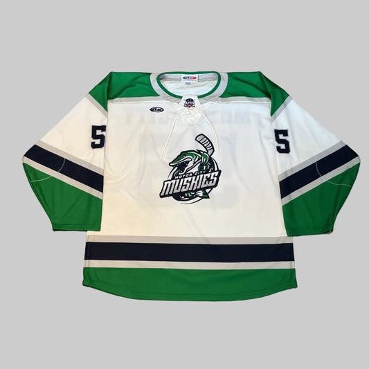 Motor City Muskies Replica Road Jersey #55
