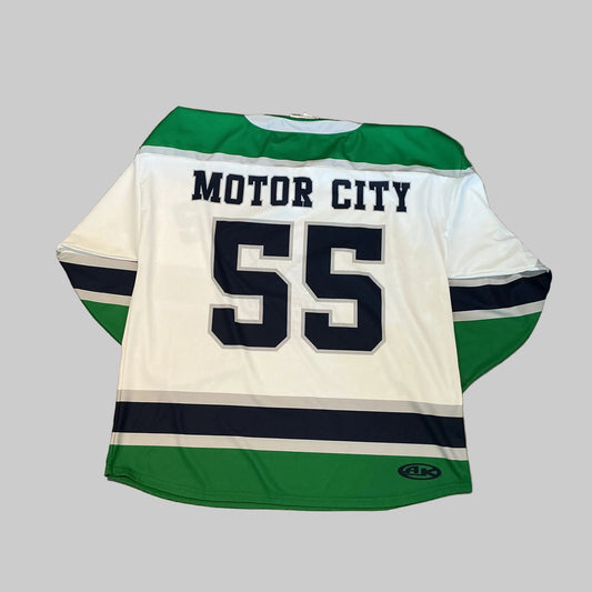 Motor City Muskies Replica Road Jersey #55